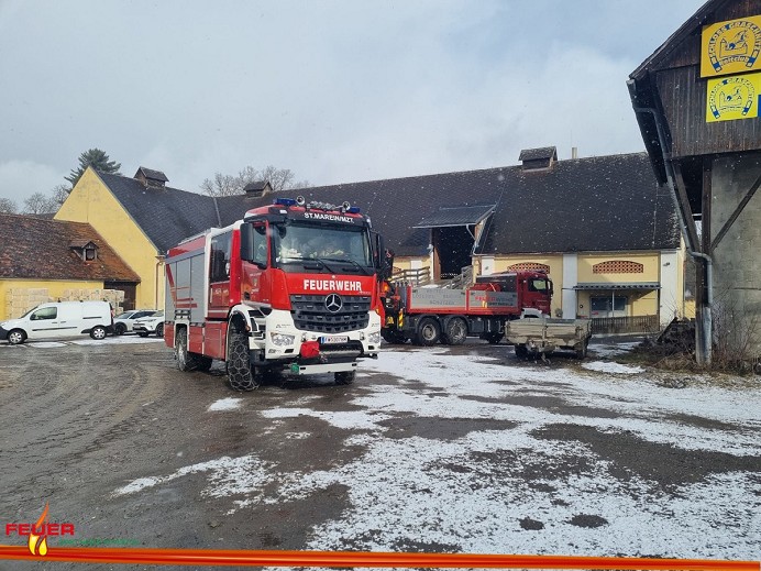 T08 - Tierrettung_Schloss Graschnitz_Feuerwehr St.Marein Mzt_28012022_02